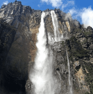 世界上最高的瀑布，高低落差近一千米看着都腿软